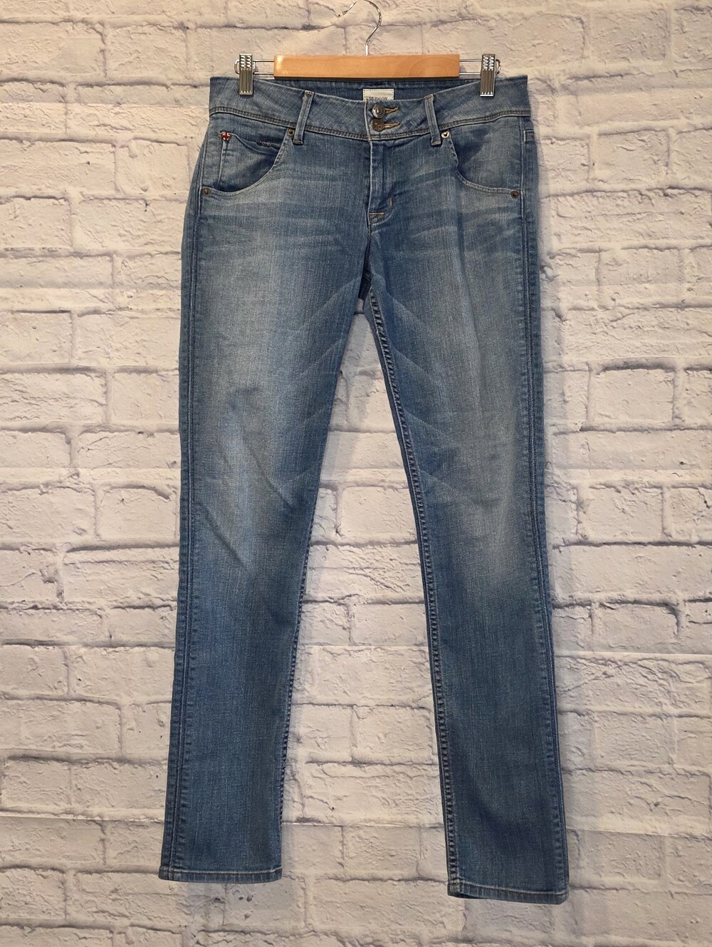 Hudson Skinny Jeans Medium Blue Wash Women's Size 29